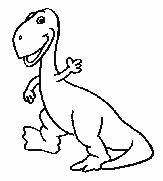 Dinozaury kolorowanki